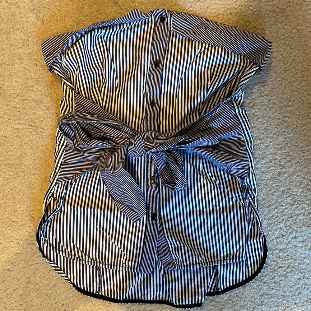 Strapless Button Down - image 1